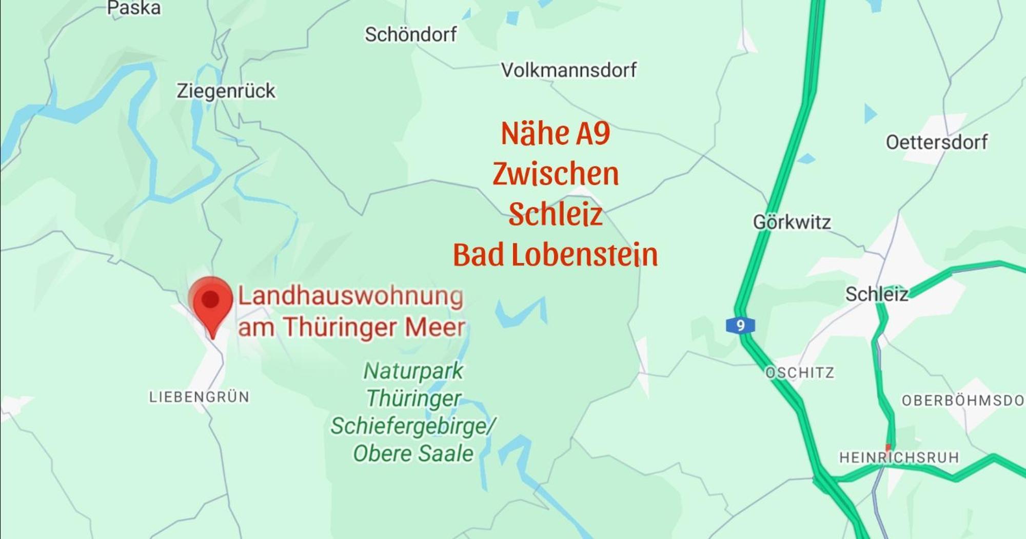 Remptendorf Landhauswohnung Am Thueringer Meer - Fuehlen Wie Zuhause מראה חיצוני תמונה